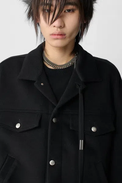 Ann Demeulemeester Patrick High-comfort Blouson In Black