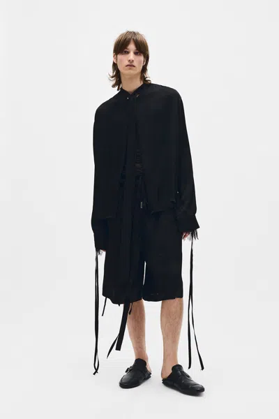 Ann Demeulemeester Pedro Lounge Shorts In Multicolor