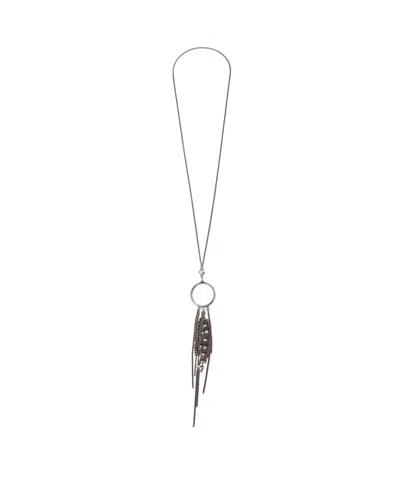 Ann Demeulemeester Pendant Necklace In Silver