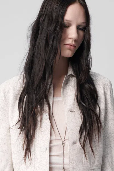 Ann Demeulemeester Phae Atelier Deconstructed Jacket In Grey