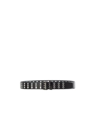 Ann Demeulemeester Pin Buckle Belt In Black