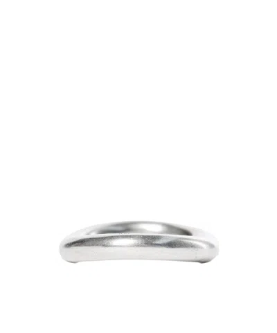 Ann Demeulemeester Plain Hoop Ring In Blue