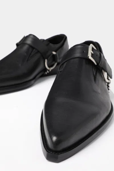 Ann Demeulemeester Pointy Micro Heel Cut Cowboy In Multicolor