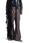 Ann Demeulemeester Polly 5 Pocket High Comfort Jeans In Brown