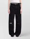 Ann Demeulemeester Polly 5-pockets High Comfort Trousers Distressed B