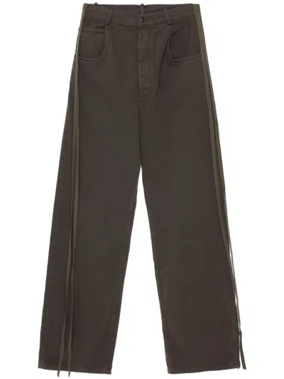 Ann Demeulemeester Polly Jeans In Brown