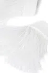 Ann Demeulemeester Polsini Vaya Con Piume Frisè In White