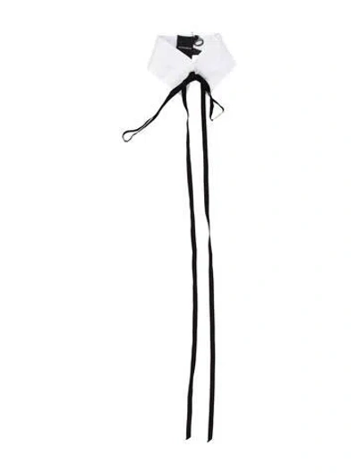 Pre-owned Ann Demeulemeester Printed Dickey In White