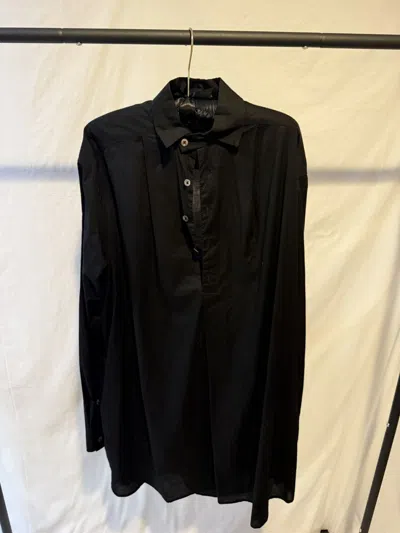 Pre-owned Ann Demeulemeester Pull Over In Black