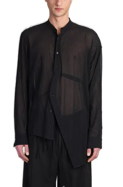 Ann Demeulemeester Quemby Shirt In Black Cotton