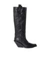 Ann Demeulemeester Quilted Boots In Black