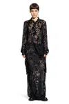 Ann Demeulemeester Rada High Comfort Dèvorè Shirt