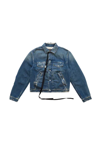 Ann Demeulemeester Raf 5-pockets Standard Blouson Blue