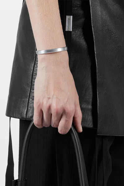 Ann Demeulemeester Rein Minimalistic Squared Bracelet In Neutral