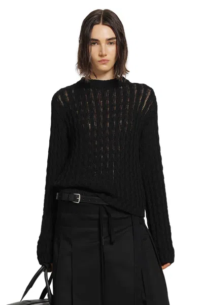 Ann Demeulemeester Reza Sweater In Black