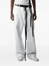 Ann Demeulemeester Ronald Five-pocket Jeans In Gray