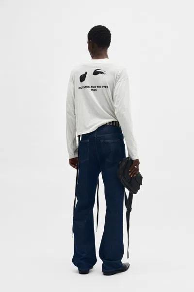 Ann Demeulemeester Ronald Five Pockets Comfort Trousers In Multicolor