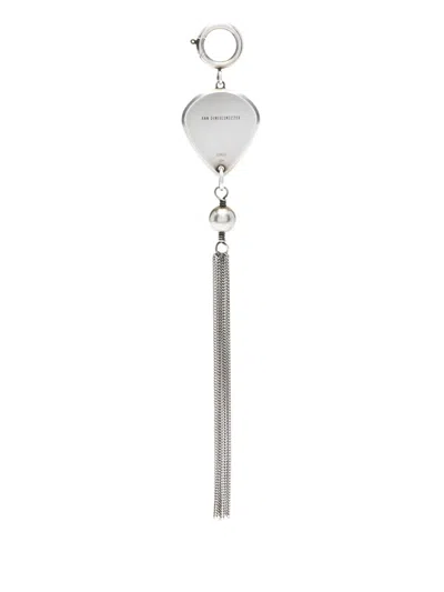 Ann Demeulemeester Rory Keyring In Metallic