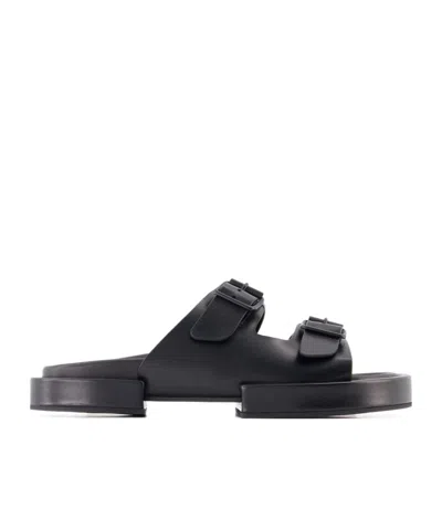 ANN DEMEULEMEESTER ROUND HEAD SLIPPERS