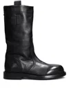 Ann Demeulemeester Bente Boots In Black Leather In Black