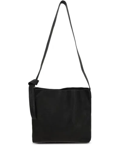 Ann Demeulemeester Runa Medium Soft Shoulder Bag In Black