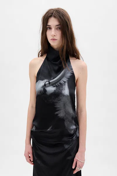 ANN DEMEULEMEESTER RUT HIGHNECK OPEN BACK