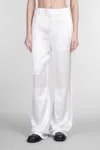 Ann Demeulemeester Safina Pants In White Viscose In White