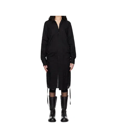 Ann Demeulemeester Sandrina High-comfort Shirt In Black