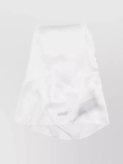 ANN DEMEULEMEESTER SATIN TOP OPEN BACK