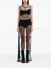 Ann Demeulemeester Seda Till The End Semi-sheer Mesh Maxi Dress