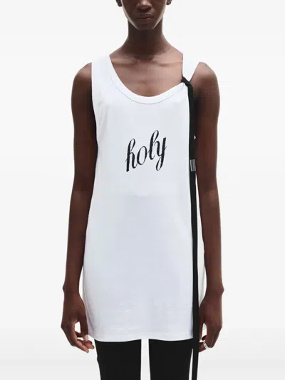 ANN DEMEULEMEESTER SEVA PRINTED TANK TOP