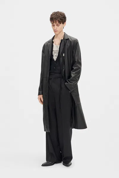 Ann Demeulemeester Seva ''script'' Tank Top In Black