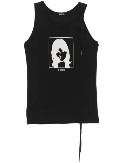Ann Demeulemeester Seva Tank Top In Black