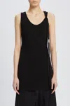 Ann Demeulemeester Seva Tank Top In Black