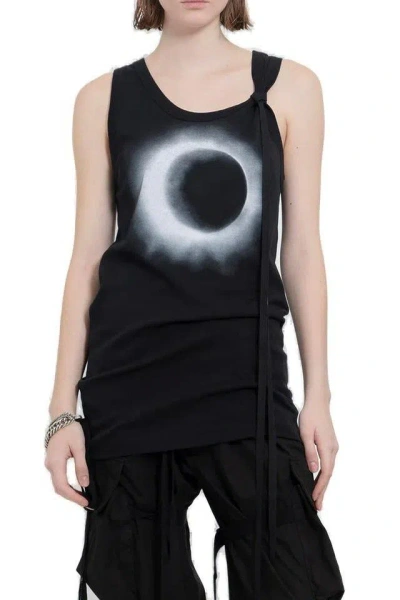 Ann Demeulemeester Seva Tank Top In Black