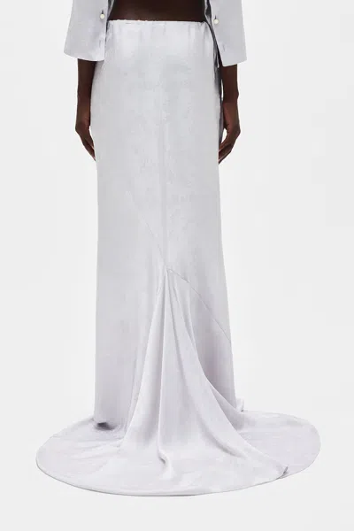 Ann Demeulemeester Sheila Long Bias Skirt In Multicolor