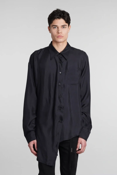 Ann Demeulemeester Shirt In Black Silk