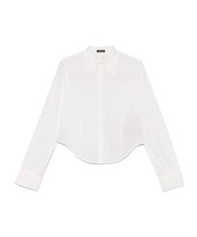 Ann Demeulemeester Shirt In White