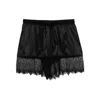 Ann Demeulemeester Vere Micro Boxer With Lace In Black