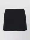 Ann Demeulemeester Jolien Satin Mini Wrap Skirt