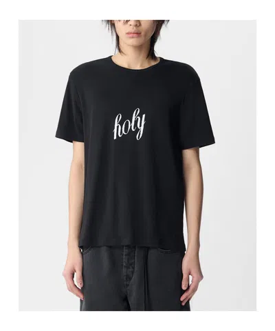 Ann Demeulemeester Baptist Printed Standard Fit T-shirt In Multicolor