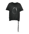 Ann Demeulemeester Short-sleeved T-shirt In Black