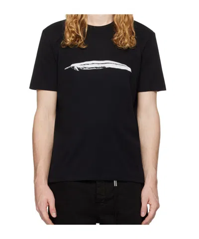 Ann Demeulemeester Short-sleeved T-shirt In Black