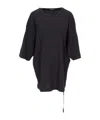 Ann Demeulemeester Black Aga High Comfort Fit T-shirt In Black
