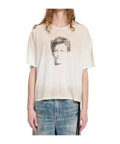Ann Demeulemeester Short-sleeved T-shirt In Neutral