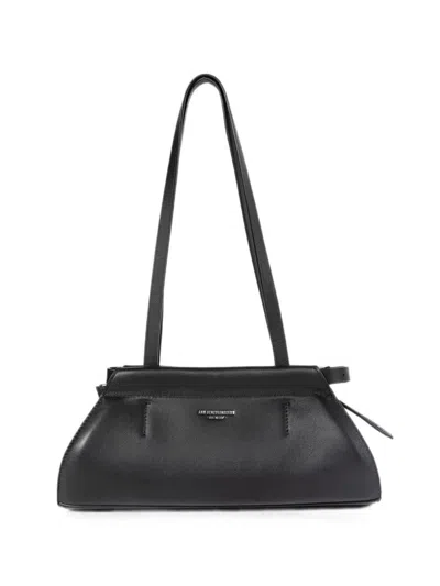 Ann Demeulemeester Shoulder Bag With Long Straps "harm" In Black