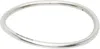 Ann Demeulemeester Silver Anouk Simple Bangle Bracelet In Silver