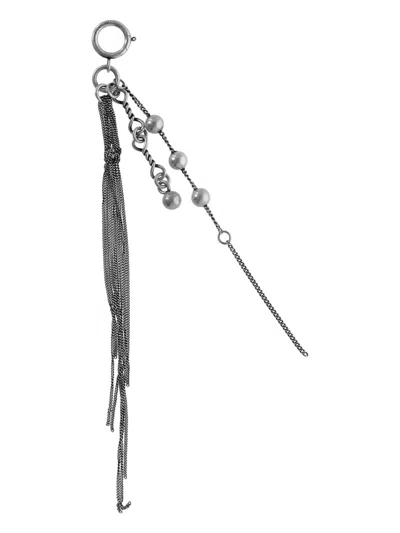 ANN DEMEULEMEESTER SILVER CHAIN KEY CHARM
