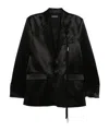 Ann Demeulemeester Elin Blazer In Black