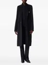 Ann Demeulemeester Single-breasted Coat In Black